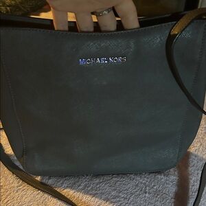 Michael Kors Dark Gray Shoulder Bag